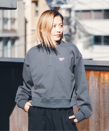【Reebok/リーボック】ハーフジップスウェットトップス/トレーナー