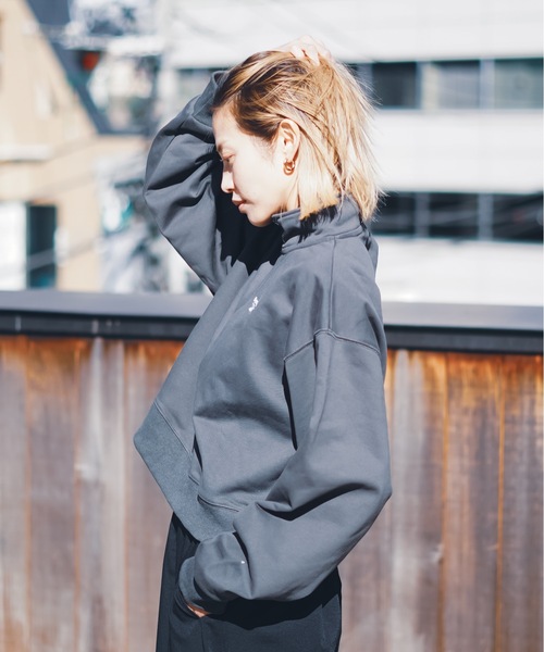 セール】【Reebok/リーボック】ハーフジップスウェットトップス