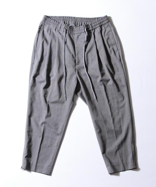 MONKEY TIME（モンキータイム）の「＜monkey time＞∴ TW/サージ 2P サルエルアンクルパンツ◆（その他パンツ・メンズ・グレー/ブラック・LARGE/MEDIUM/SMALL）」の8枚目の写真