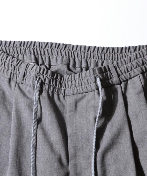 MONKEY TIME（モンキータイム）の「＜monkey time＞∴ TW/サージ 2P サルエルアンクルパンツ◆（その他パンツ・メンズ・グレー/ブラック・LARGE/MEDIUM/SMALL）」の12枚目の写真