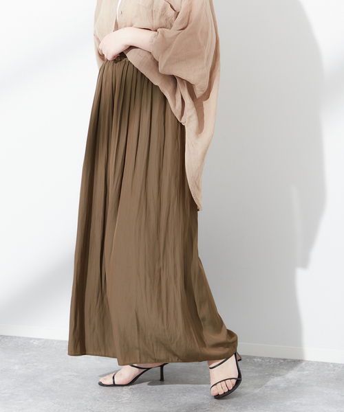 journal standard L'essage(ジャーナルスタンダードレサージュ)の「デシンキュロットパンツ(その他パンツ・レディース・ブラック/グレー系その他/ブラウン系その他・FREE)」の3枚目の写真