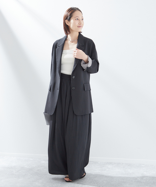 journal standard L'essage(ジャーナルスタンダードレサージュ)の「デシンキュロットパンツ(その他パンツ・レディース・ブラック/グレー系その他/ブラウン系その他・FREE)」の15枚目の写真