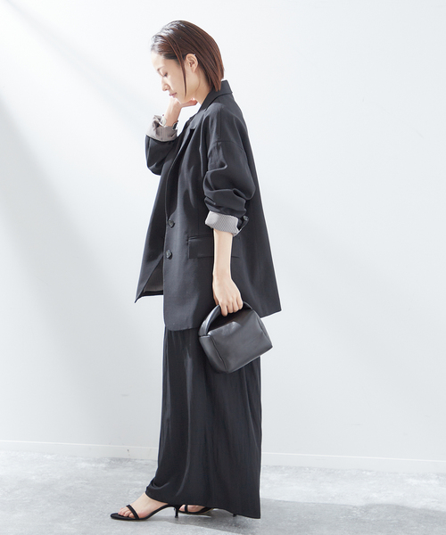 journal standard L'essage(ジャーナルスタンダードレサージュ)の「デシンキュロットパンツ(その他パンツ・レディース・ブラック/グレー系その他/ブラウン系その他・FREE)」の19枚目の写真