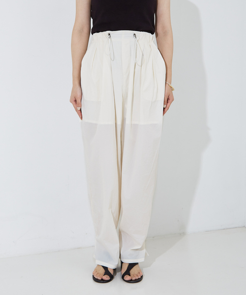 NOMINE（ノミネ）の「【セットアップ着用可】ワッシャーバックドロストパンツ（その他パンツ・レディース・ブラック/ホワイト/パープル/ライトグレー・S/M）」の13枚目の写真