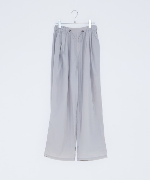 NOMINE（ノミネ）の「【セットアップ着用可】ワッシャーバックドロストパンツ（その他パンツ・レディース・ブラック/ホワイト/パープル/ライトグレー・S/M）」の3枚目の写真