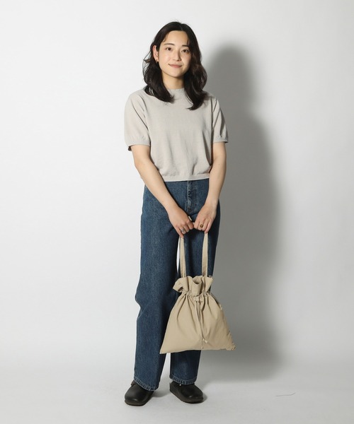 Snow Peak(スノーピーク)の「Natural-Dyed Recycled Cotton Multi Bag(ショルダーバッグ・メンズ・ベージュ/チャコール/ダークオリーブ・ONE SIZE)」の11枚目の写真