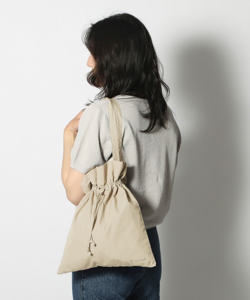 Snow Peak(スノーピーク)の「Natural-Dyed Recycled Cotton Multi Bag(ショルダーバッグ・メンズ・ベージュ/チャコール/ダークオリーブ・ONE SIZE)」の8枚目の写真