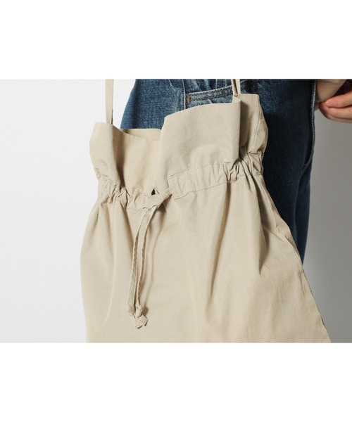 Snow Peak(スノーピーク)の「Natural-Dyed Recycled Cotton Multi Bag(ショルダーバッグ・メンズ・ベージュ/チャコール/ダークオリーブ・ONE SIZE)」の20枚目の写真