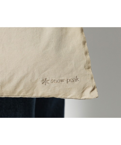 Snow Peak(スノーピーク)の「Natural-Dyed Recycled Cotton Multi Bag(ショルダーバッグ・メンズ・ベージュ/チャコール/ダークオリーブ・ONE SIZE)」の19枚目の写真
