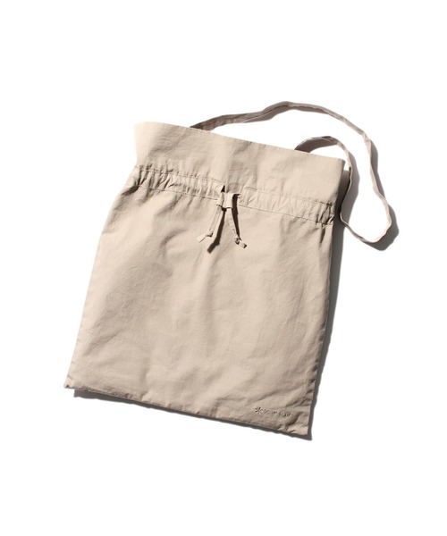 Snow Peak(スノーピーク)の「Natural-Dyed Recycled Cotton Multi Bag(ショルダーバッグ・メンズ・ベージュ/チャコール/ダークオリーブ・ONE SIZE)」の18枚目の写真