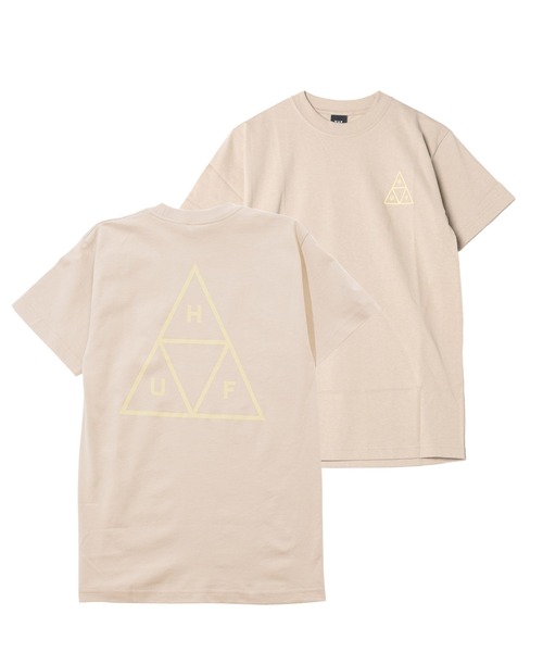 HUF(ハフ)の「HUF / ハフ HUF SET TT S/S TEE 半袖 Tシャツ TS01953(Tシャツ/カットソー・メンズ・ベージュ/ホワイト/ブラウン/ブラック/サンドベージュ・SMALL/MEDIUM/LARGE/X-LARGE)」の1枚目の写真