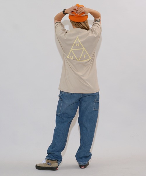 HUF(ハフ)の「HUF / ハフ HUF SET TT S/S TEE 半袖 Tシャツ TS01953(Tシャツ/カットソー・メンズ・ベージュ/ホワイト/ブラウン/ブラック/サンドベージュ・SMALL/MEDIUM/LARGE/X-LARGE)」の17枚目の写真
