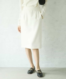 MICHEL KLEIN（ミッシェル・クラン）の「[YURI KOBAYASHIコラボ/セットアップ対応]ストレッチタイトスカート（スカート・レディース）」