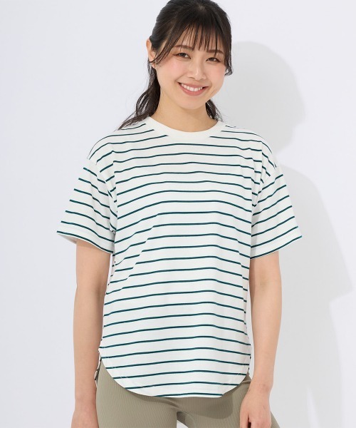 13261　グラフィス　レディース　半袖カットソー　白　サイズＦ 13261グラフィスレディース半袖カットソー白サイズF