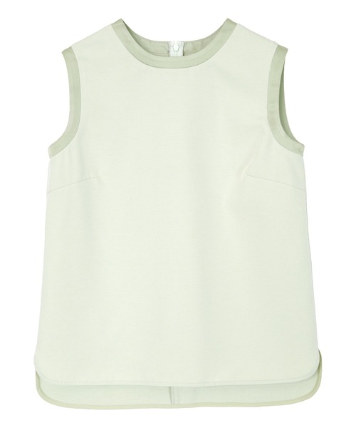 UR'S（ユアーズ）の「サテン切替ノースリーブトップス（タンクトップ・レディース・アイボリー/ブラック/グリーン・M/L/S）」の13枚目の写真