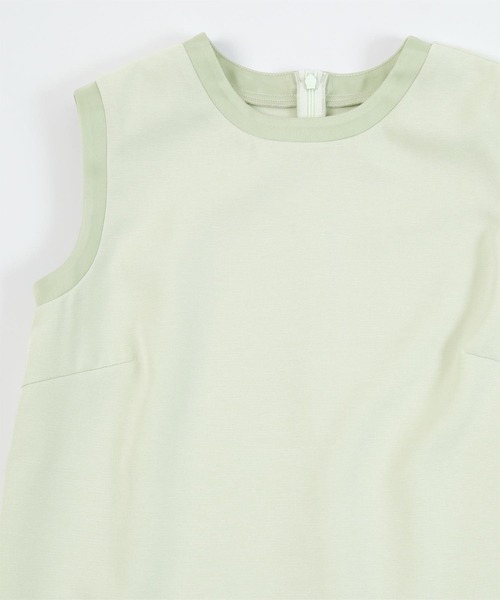 UR'S（ユアーズ）の「サテン切替ノースリーブトップス（タンクトップ・レディース・アイボリー/ブラック/グリーン・M/L/S）」の17枚目の写真