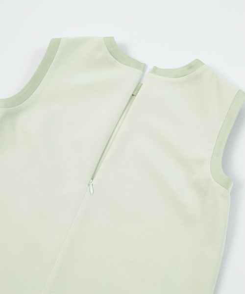 UR'S（ユアーズ）の「サテン切替ノースリーブトップス（タンクトップ・レディース・アイボリー/ブラック/グリーン・M/L/S）」の18枚目の写真