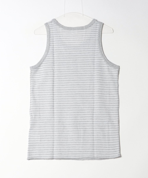 JEMORGAN（ジェーイーモーガン）の「【JEMORGAN / ジェーイーモーガン】ワッフルボーダータンクトップ　パック（タンクトップ・メンズ・ワイン/グレー/ネイビー/グリーン・M/XL/L）」の8枚目の写真