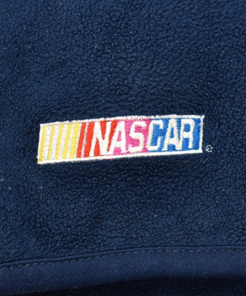 VINTAGE(ヴィンテージ)の「【ヴィンテージ古着】90's NASCAR/ナスカー JIMMIE JOHNSON レーシング刺繍 ハーフジップ フリースプルオーバー(その他トップス・メンズ・ネイビー・X-LARGE)」の9枚目の写真