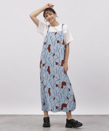 LAKOLE | 幾何モチーフキャミワンピース / 112093(ワンピース)