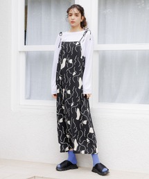 LAKOLE | 幾何モチーフキャミワンピース / 112093(ワンピース)