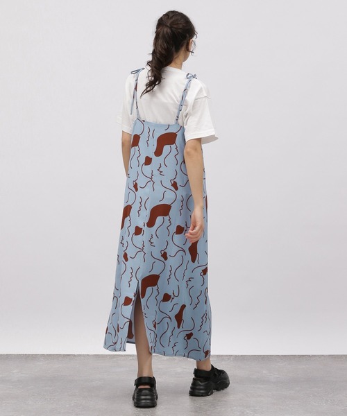 LAKOLE（ラコレ）の「幾何モチーフキャミワンピース / 112093（ワンピース・レディース・ブルー系/アイボリー系2/ダークネイビー・SMALL/MEDIUM）」の19枚目の写真