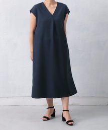 COCO WALK（ココウォーク）の「COCOWALK:キーネックUVケアワンピースエプロン（エプロン）」