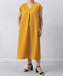 COCO WALK（ココウォーク）の「COCOWALK:キーネックUVケアワンピースエプロン（エプロン）」