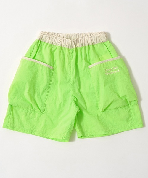 b・ROOM（ビールーム）の「イージーカーゴナイロン4分丈パンツ（その他パンツ・キッズ・ラベンダー/ライトグリーン/ライトカーキ/ネイビー・150cm/130cm/110cm/120cm/140cm/100cm）」の20枚目の写真