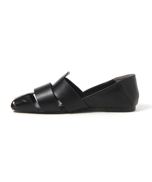 saloon（サルーン）の「SALOON(サルーン)/　グルカ　サンダル（サンダル・レディース・オフホワイト/ブラック/ベージュ・MEDIUM/LARGE/SMALL）」の10枚目の写真