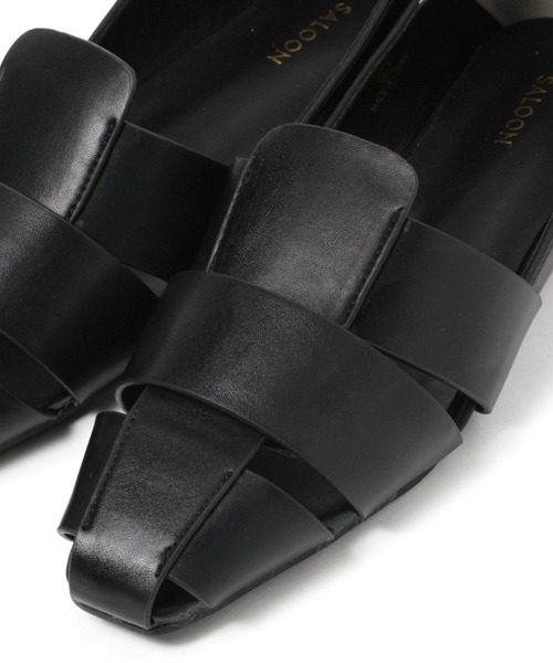 saloon（サルーン）の「SALOON(サルーン)/　グルカ　サンダル（サンダル・レディース・オフホワイト/ブラック/ベージュ・MEDIUM/LARGE/SMALL）」の15枚目の写真