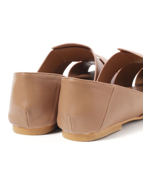 saloon（サルーン）の「SALOON(サルーン)/　グルカ　サンダル（サンダル・レディース・オフホワイト/ブラック/ベージュ・MEDIUM/LARGE/SMALL）」の21枚目の写真