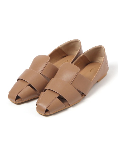 saloon（サルーン）の「SALOON(サルーン)/　グルカ　サンダル（サンダル・レディース・オフホワイト/ブラック/ベージュ・MEDIUM/LARGE/SMALL）」の5枚目の写真