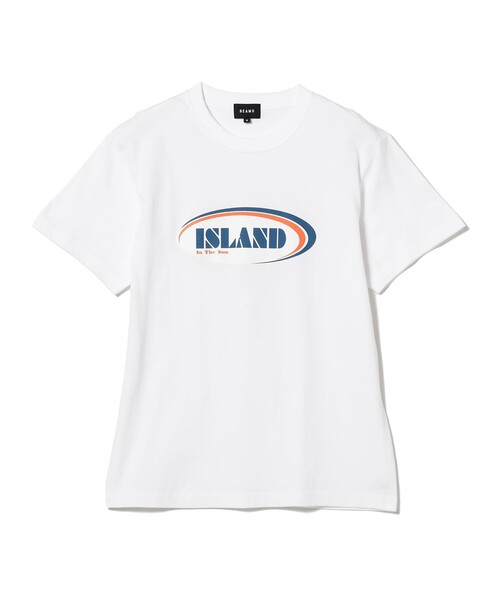 BEAMS T(ビームスティー)の「BEAMS / ISLAND Tシャツ(Tシャツ/カットソー・メンズ・ブラック/ホワイト・XL/L/S/M)」の2枚目の写真