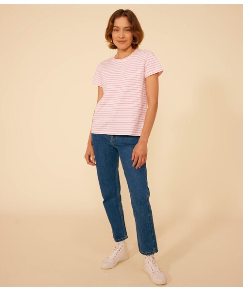セール】ボーダーライトジャージ半袖Tシャツ（Tシャツ