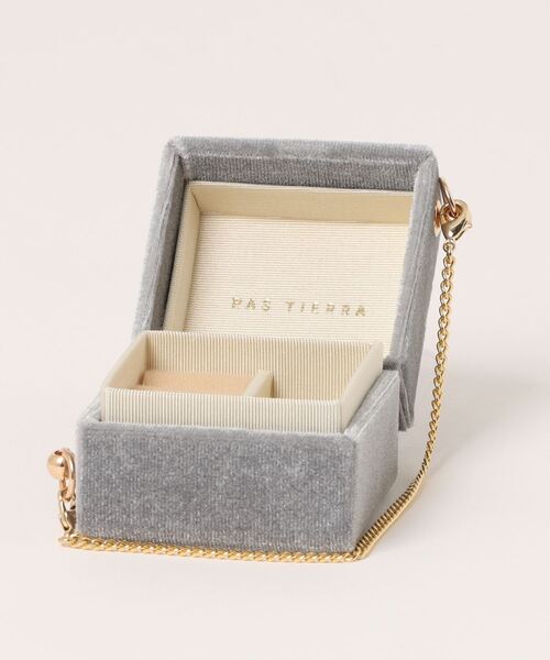 PAS TIERRA（パティエラ）の「PAS TIERRA オリジナルジュエリーBOX（その他小物・レディース・ピンク/パープル系その他/ベージュ・FREE）」の5枚目の写真