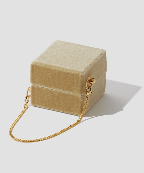 PAS TIERRA（パティエラ）の「PAS TIERRA オリジナルジュエリーBOX（その他小物・レディース・ピンク/パープル系その他/ベージュ・FREE）」の2枚目の写真