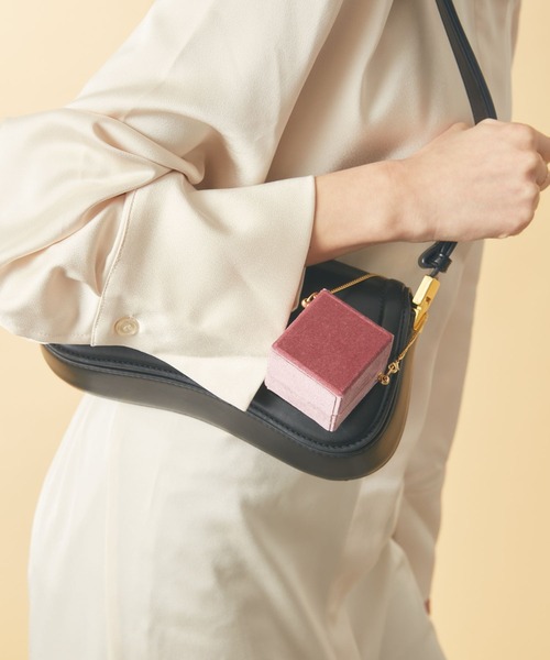 PAS TIERRA（パティエラ）の「PAS TIERRA オリジナルジュエリーBOX（その他小物・レディース・ピンク/パープル系その他/ベージュ・FREE）」の9枚目の写真