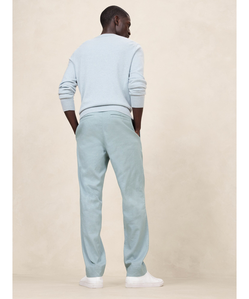 Banana Republic(バナナリパブリック)の「リネンコットン スリムージーパンツ(その他パンツ・メンズ・ネイビー/ホワイト/ブルー・31W 30L/30W 30L/33W 30L/29W 30L/32W 30L/28W 30L/34W 30L)」の5枚目の写真