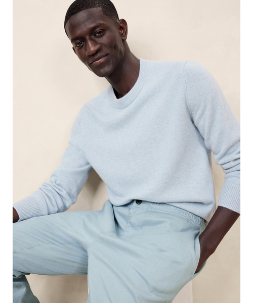 Banana Republic(バナナリパブリック)の「リネンコットン スリムージーパンツ(その他パンツ・メンズ・ネイビー/ホワイト/ブルー・31W 30L/30W 30L/33W 30L/29W 30L/32W 30L/28W 30L/34W 30L)」の8枚目の写真