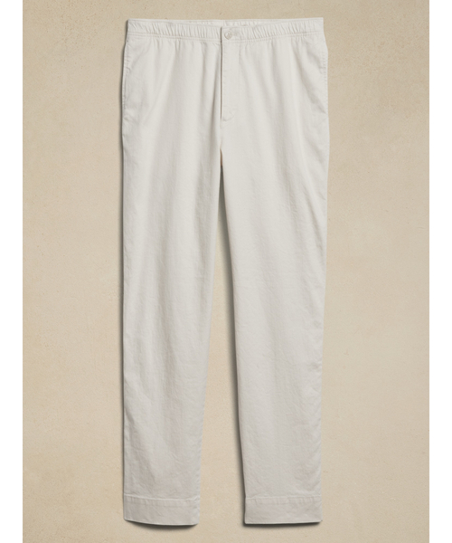 Banana Republic(バナナリパブリック)の「リネンコットン スリムージーパンツ(その他パンツ・メンズ・ネイビー/ホワイト/ブルー・31W 30L/30W 30L/33W 30L/29W 30L/32W 30L/28W 30L/34W 30L)」の10枚目の写真