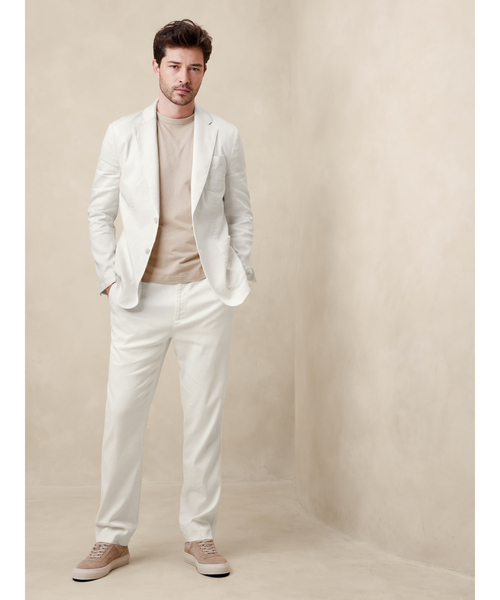 Banana Republic(バナナリパブリック)の「リネンコットン スリムージーパンツ(その他パンツ・メンズ・ネイビー/ホワイト/ブルー・31W 30L/30W 30L/33W 30L/29W 30L/32W 30L/28W 30L/34W 30L)」の14枚目の写真