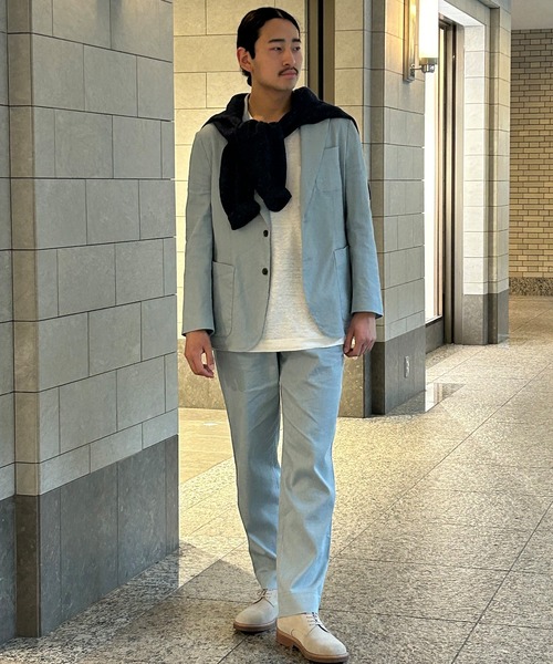 Banana Republic(バナナリパブリック)の「リネンコットン スリムージーパンツ(その他パンツ・メンズ・ネイビー/ホワイト/ブルー・31W 30L/30W 30L/33W 30L/29W 30L/32W 30L/28W 30L/34W 30L)」の16枚目の写真
