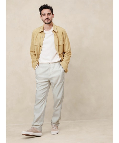 Banana Republic(バナナリパブリック)の「リネンコットン スリムージーパンツ(その他パンツ・メンズ・ネイビー/ホワイト/ブルー・31W 30L/30W 30L/33W 30L/29W 30L/32W 30L/28W 30L/34W 30L)」の20枚目の写真