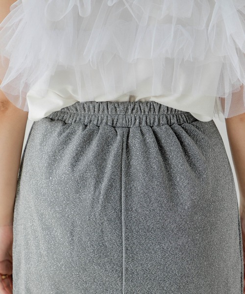 セール】ラメグリッターナロースカート（スカート）｜rectangle