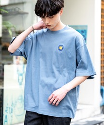 KANGOL カンゴール 別注コラボワンポイントサークルロゴ刺繍半袖Tシャツ
