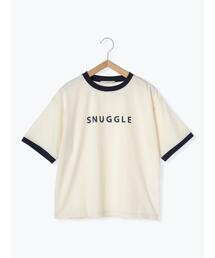 リンガーロゴプリントTシャツ