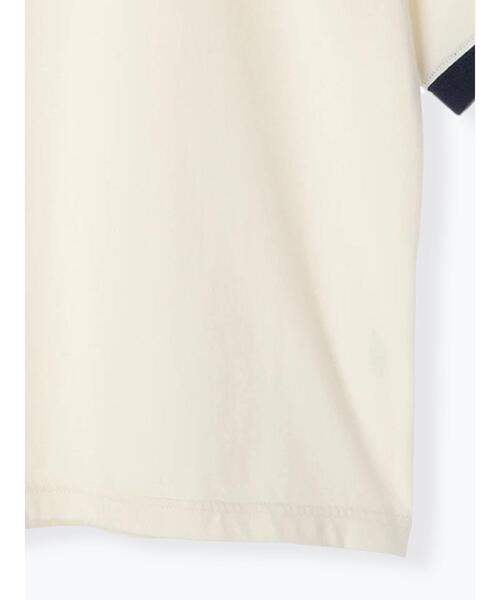 so4u(ソーフォーユー)の「リンガーロゴプリントTシャツ(Tシャツ/カットソー・レディース・オフホワイト/キナリ・F)」の9枚目の写真