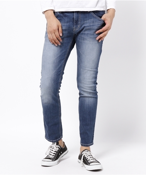 VENCEEXCHANGE（ヴァンスエクスチェンジ）の「デニムスキニーパンツ    （デニムパンツ・メンズ・ブルー/ライトブルー/ブルー系その他・SMALL/LARGE/MEDIUM）」の2枚目の写真