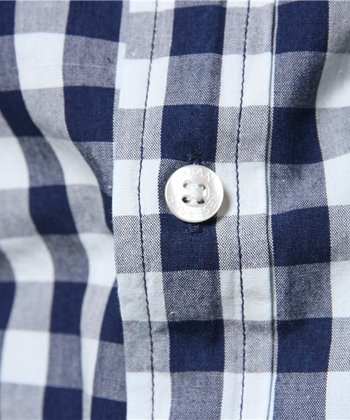 URBAN RESEARCH（アーバンリサーチ）の「UR インディゴギンガムチェックシャツ（シャツ/ブラウス・メンズ・レッド系その他/ホワイト系その他/ブルー系その他・LARGE/MEDIUM）」の17枚目の写真